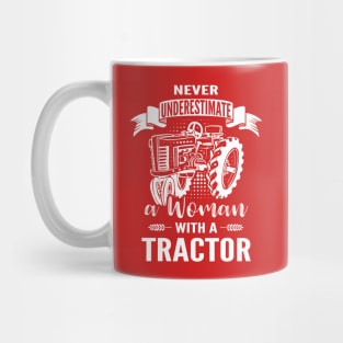 Tractor Woman Mug